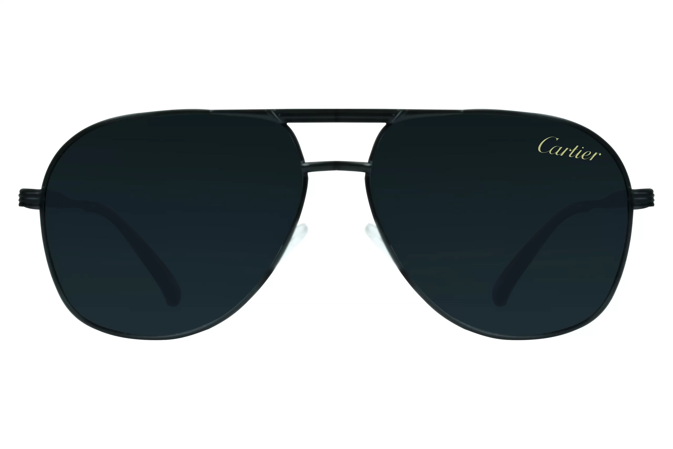Cartier Geometric Frame Sunglasses In Crl | ModeSens