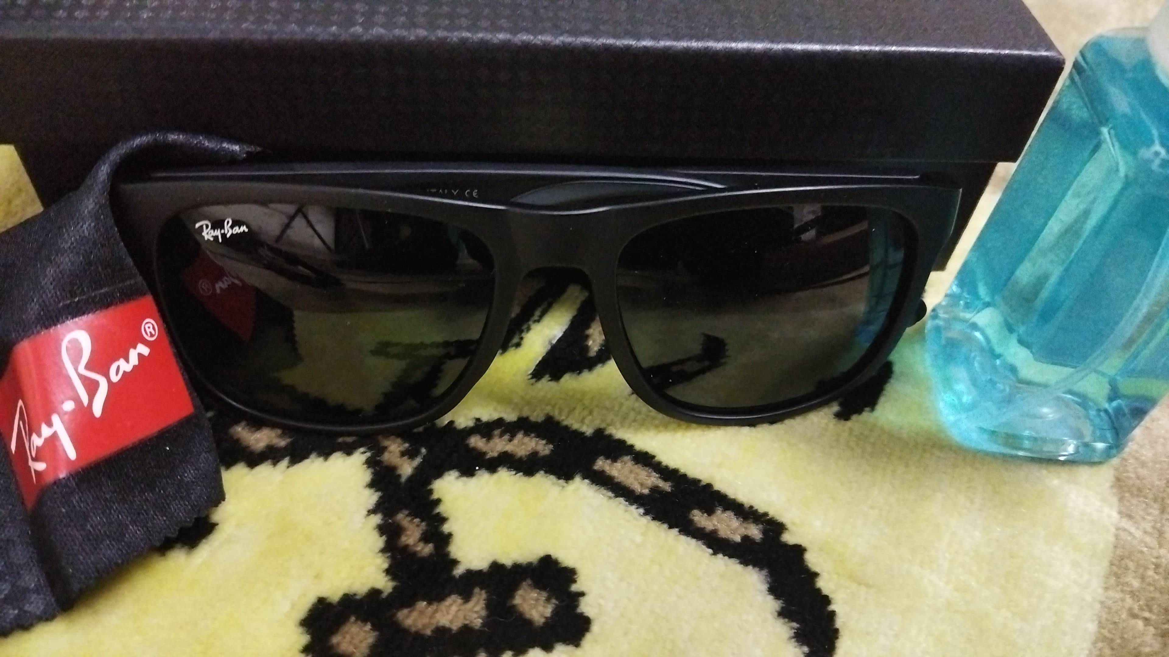 Rayban 5874 Black Sunglasses Frame | Ainak.pk