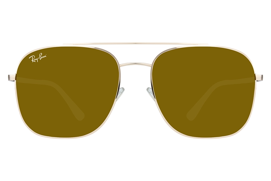 Ray Ban 5368 Golden Brown Sunglasses Frame 